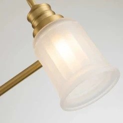 Wandleuchten|Badezimmer Lampe*Elstead Wandleuchte Badezimmer 61 cm lang mit 3x G9 LED 3000 K