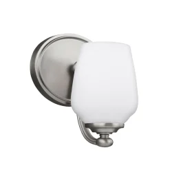 Wandleuchten|Jugendstil Lampen*Elstead Wandleuchte Badezimmer Glas Metall XISTA Jugendstil