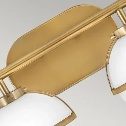 Elstead Wandleuchte Badezimmer Kugelschirm IP44 38,1 cm breit 2x E14< Wandleuchten|Badezimmer Lampe