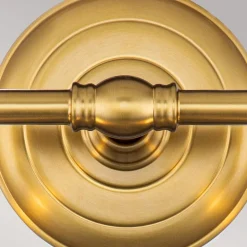 Wandleuchten|Badezimmer Lampe*Elstead Wandleuchte Badezimmer LED G9 IP44 B: 33 cm in Messing