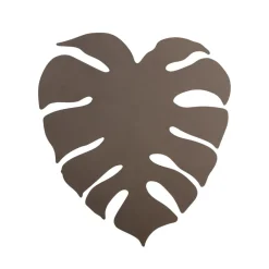 TK Lighting Wandleuchte Braun H: 40 cm 3x G9 Blatt indirekt Metall< Wandleuchten|Flurlampen