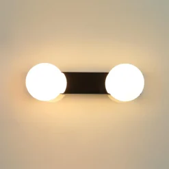 Wandleuchten|Flurlampen*Easylight Wandleuchte BRAZOS in Chrom 2-flmg