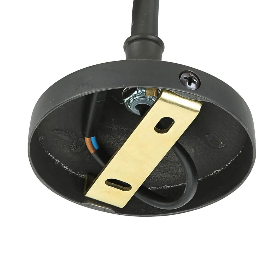 Wandleuchten|Esszimmer Lampen*Giovanni Battista Wandleuchte Bronze Dunkel aus Echt-Messing