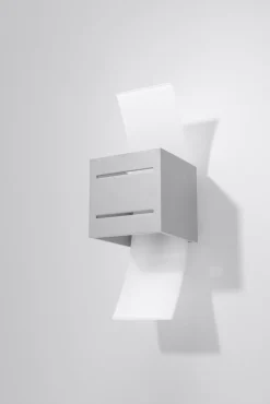 Wandleuchten|Flurlampen*Sollux Wandleuchte CARLO in Grau