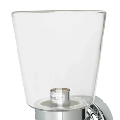 Wandleuchten|Glaslampen*Nowodvorski Wandleuchte Chrom Glas Klar Bali