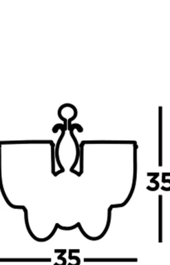 Wandleuchten|Wohnzimmerlampen*Searchlight Wandleuchte 2-flammig mit Schalter E14 Glas Metall