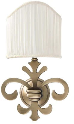 Wandleuchten|Jugendstil Lampen*Giovanni Battista Wandleuchte Giglio Weiß