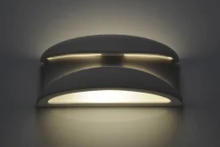 Sollux Wandleuchte Gips bemalbar Weiß Lichtmuster< Wandleuchten|Flurlampen