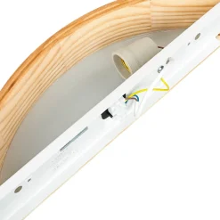 Wandleuchten|Flurlampen*Lamkur Wandleuchte Holz Flurlampe 40cm vielseitig ARBARO