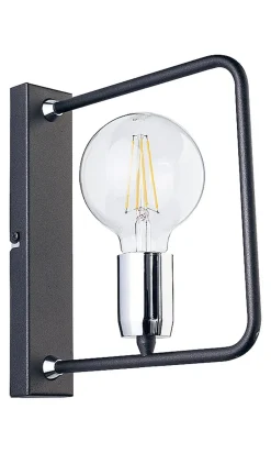 Jupiter Wandleuchte in Graphit Modern 1xE27 ILYANA Flur< Wandleuchten|Flurlampen