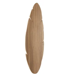 Wandleuchten|Flurlampen*TK Lighting Wandleuchte indirekt Holz H: 69 cm Blatt Natur Design 4x G9