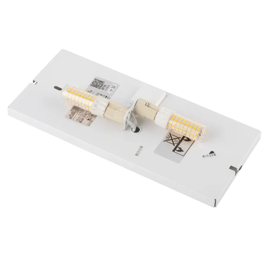 Metall Lampen|Schlafzimmer Lampen*Nowodvorski Wandleuchte innen 2-flammig Up Down in Gold 2x G9 Treppe Flur