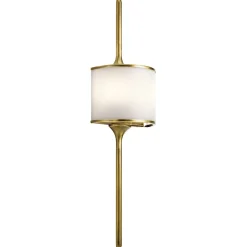 Wandleuchten|Badezimmer Lampe*Elstead Wandleuchte IP44 Bad Lampe in Messing ARYA B:20cm