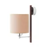 Wandleuchten|Moderne Lampen*Jupiter Wandleuchte KASULA Creme Braun Lampe Schlafzimmer