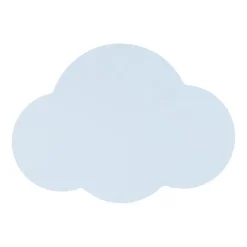 Kinderzimmerlampen|Kinderlampen*TK Lighting Wandleuchte Kinderzimmer Wolke 2x G9 Hellblau Metall