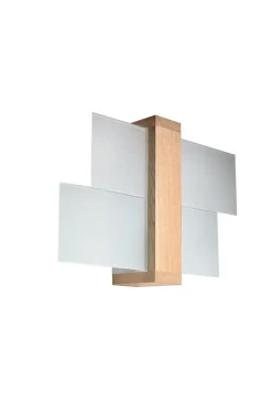 Wandleuchten|Flurlampen*Easylight Wandleuchte LEDA in Echtholz