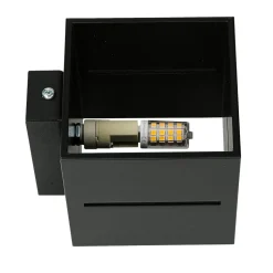 Wandleuchten|Flurlampen*Sollux Wandleuchte LORUM in Schwarz