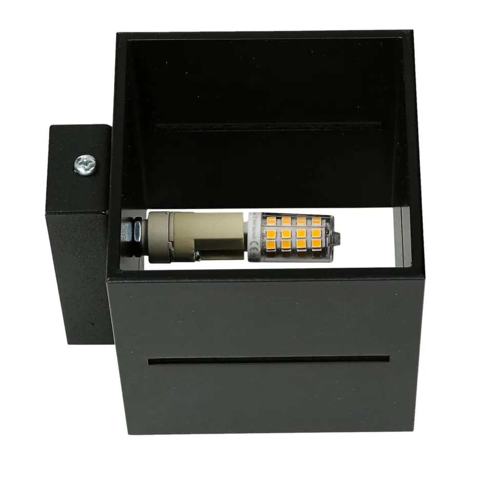 Wandleuchten|Flurlampen*Sollux Wandleuchte LORUM in Schwarz