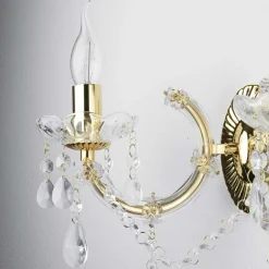 Searchlight Wandleuchte MARIE THERESE in Gelb 2-flmg< Wandleuchten|Küchenlampen