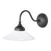 Giovanni Battista Wandleuchte Messing Glas H: 23,5 cm Rustikal schwenkbar E14< Spots|Badezimmer Lampe