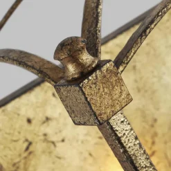 Wandleuchten|Flurlampen*Elstead Wandleuchte Metall E14 36,1 cm hoch in Antikgold ZENOR