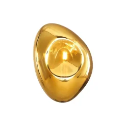 Wandleuchten|Flurlampen*Maytoni Wandleuchte Metall Glas E14 H: 27,5 cm in Gold glänzend