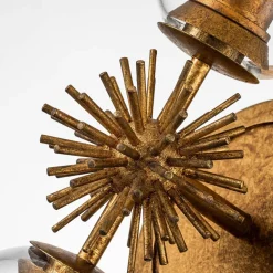 Elstead Wandleuchte Metall Glas E27 H: 55,9 cm Up Down Modern< Wandleuchten|Rustikale Lampen