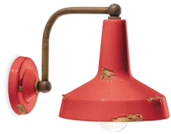 Ferroluce Wandleuchte Metall Keramik 21 cm hoch E27 MOLETI< Wohnzimmerlampen|Keramiklampen