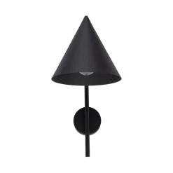 TK Lighting Wandleuchte Metall Schwarz H: 38 cm E27 Retro Design< Wandleuchten|Küchenlampen
