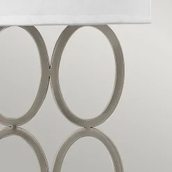 Wandleuchten|Flurlampen*Elstead Wandleuchte Metall Stoff Glas 51,5 cm hoch 5x E14 elegant