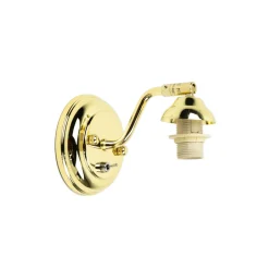 Glaslampen|Jugendstil Lampen*Easylight Wandleuchte mit Schalter verstellbar Badezimmer