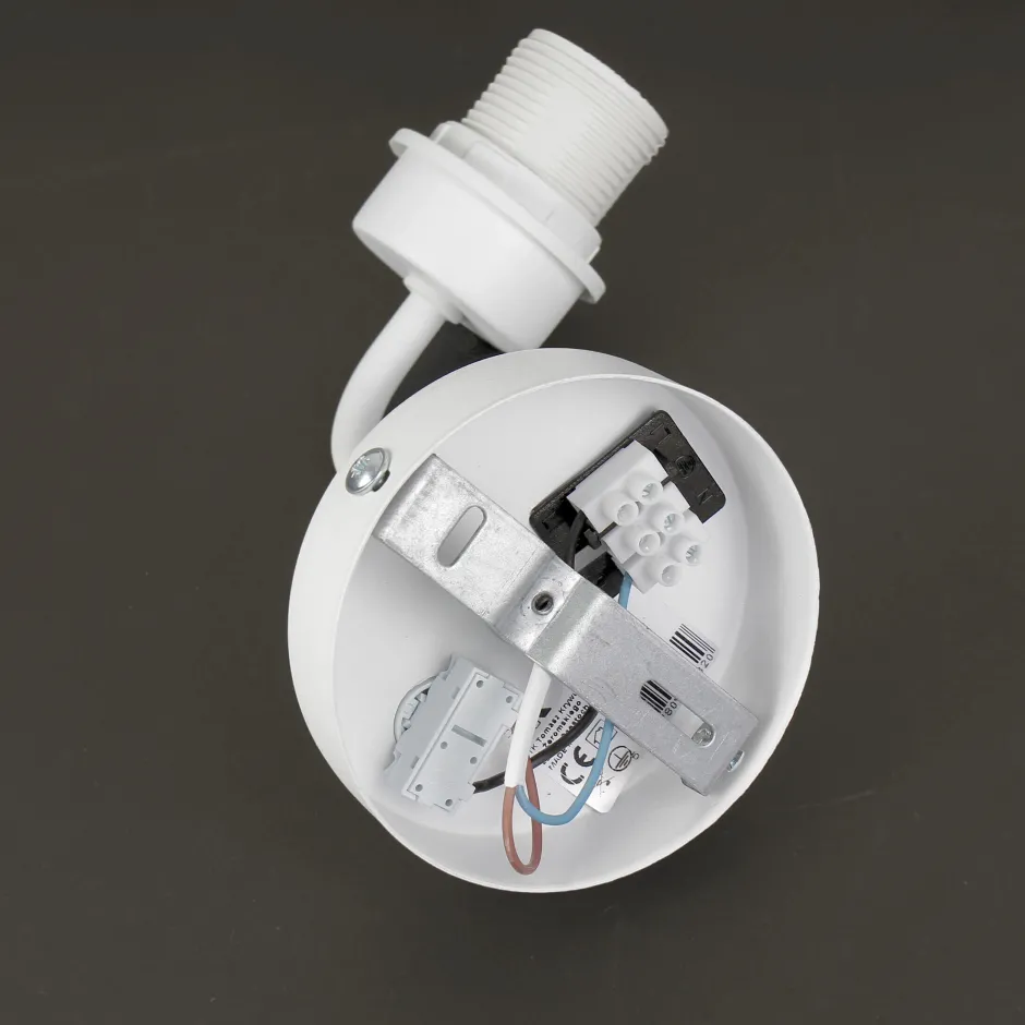 Wandleuchten|Bauhaus Lampen*TK Lighting Wandleuchte mit Schalter Weiß MAJA