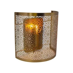 By Rydéns Wandleuchte mit Schalter Metall 22 cm breit E14 Retro< Wandleuchten|Flurlampen