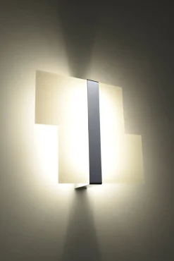 Wandleuchten|Flurlampen*Sollux Wandleuchte NADIA in Chrom 2-flmg