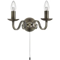 Wandleuchten|Esszimmer Lampen*Searchlight Wandleuchte rustikal