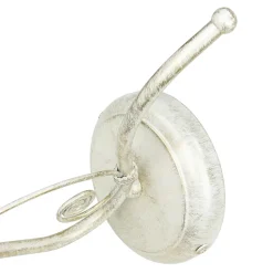 Wandleuchten|Küchenlampen*Lamkur Wandleuchte Shabby Jugendstil Metall Lampe Glas