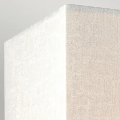 Elstead Wandleuchte Stoff Schirm Up Down Creme Chrom NADATILA< Wandleuchten|Flurlampen