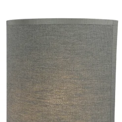 Stofflampen*Nowodvorski Wandleuchte Up Down Grau E27 indirekt Stoffschirm