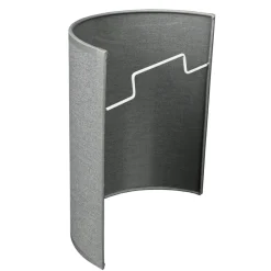 Nowodvorski Wandleuchte Up Down Grau E27 indirekt Stoffschirm< Wandleuchten|Flurlampen