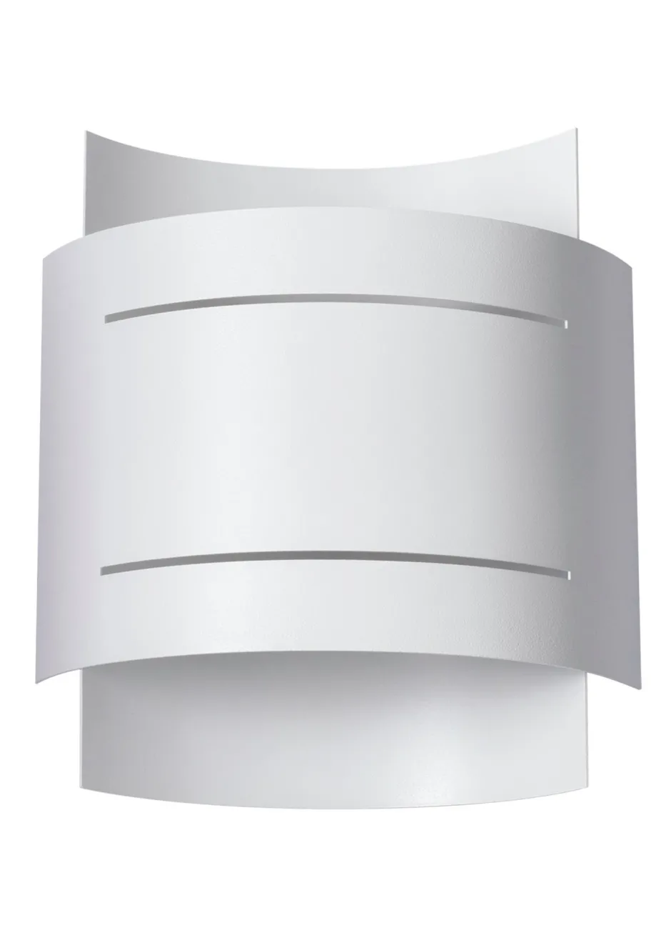 Wohnzimmerlampen|Moderne Lampen*Sollux Wandleuchte Up Down Weiß 23 cm Metall Lichtmuster