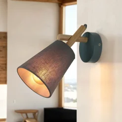 Esszimmer Lampen|Küchenlampen*Easylight Wandleuchte VAIO Grau