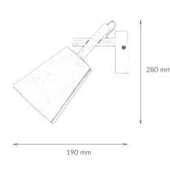 Esszimmer Lampen|Küchenlampen*Easylight Wandleuchte VAIO Grau