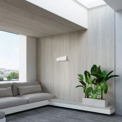 Sollux Wandleuchte Weiß Metall 40 cm Modern indirekt DALIM< Wandleuchten|Flurlampen