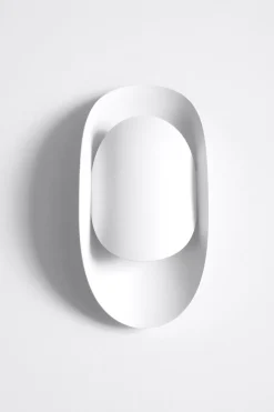 Sollux Wandleuchte Weiß Metall dekorativ G9 indirekt Modern< Wandleuchten|Flurlampen