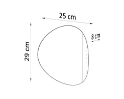 Wandleuchten|Flurlampen*Sollux Wandleuchte Weiß Metall Modern indirektes Licht 2x G9