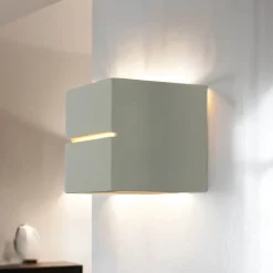 Sollux Wandleuchte Weiß Würfel< Wandleuchten|Flurlampen