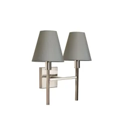 Wandleuchten|Moderne Lampen*Elstead Wandleuchte Wohnzimmer Modern in Nicke Grau