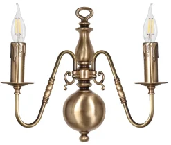 Wandleuchten|Jugendstil Lampen*Giovanni Battista Wandleuchter Fiammingo Weiß