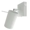 Sollux Wandspot Weiß B: 8 cm klein Metall schwenkbar< Wandleuchten|Flurlampen