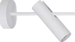 Spots|Wandleuchten*Sigma Wandstrahler Innen Metall Weiß GU10 B:28 cm schwenkbar